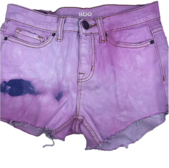 Urban Outfitters Pants - Urban outfitters up cycled pink denim, one-of-a-kind handmade shorts, size 26